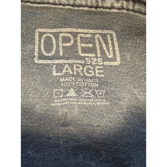 OPEN 925 Wok This Way Chinese Restraunt Graphic T-Shirt Dragon Acid Wash - Picture 6 of 12